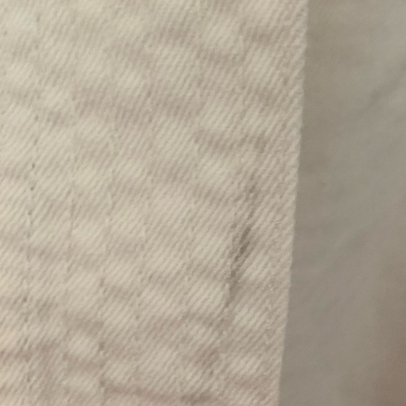 A New Day Ivory High Rise Pleat Front Womens Sz 18 Paper Bag Ankle Pants Belted - Picture 4 of 9